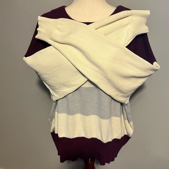 Lucky Brand wide neck sweater - Picture 3 of 4